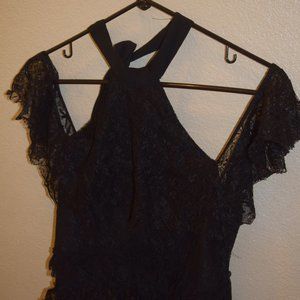 Zara Trafaluc Collection halter lace tank Sz. XS